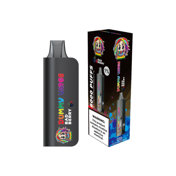 Dummy Vapes 1% Nicotine - Bad Berry