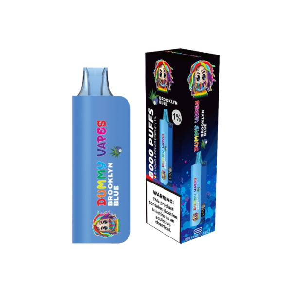 Dummy Vapes 1% Nicotine - Brooklyn Blue