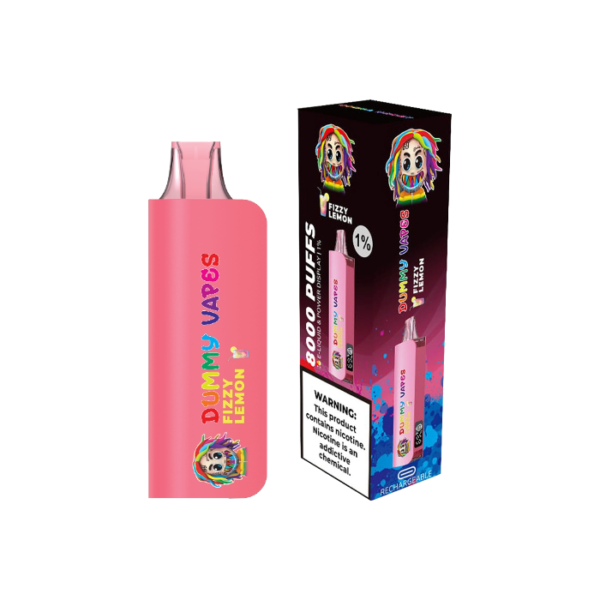 Dummy Vapes 1% Nicotine - Fizzy Lemon