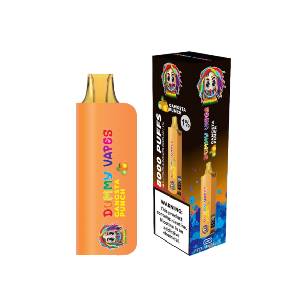 Dummy Vapes 1% Nicotine - Gangsta Punch