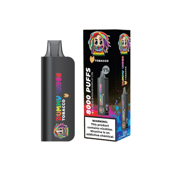 Dummy Vapes 1% Nicotine - Tobacco