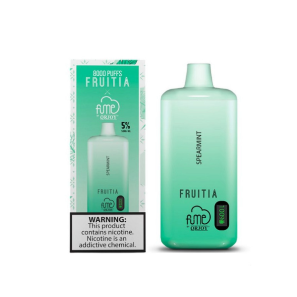 Spearmint - Fume Fruitia 8000 Disposable Device