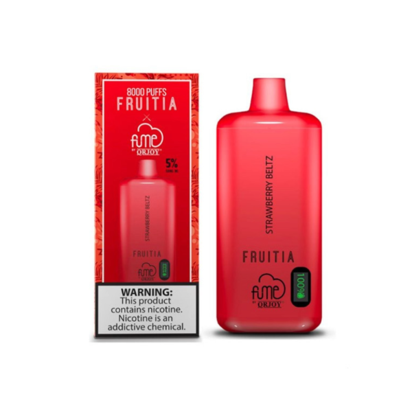 Strawberry Beltz - Fume Fruitia 8000 Disposable Device