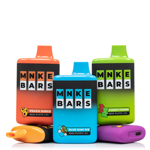 MNKE BARS 6500 Disposable Vape Device - 3PK
