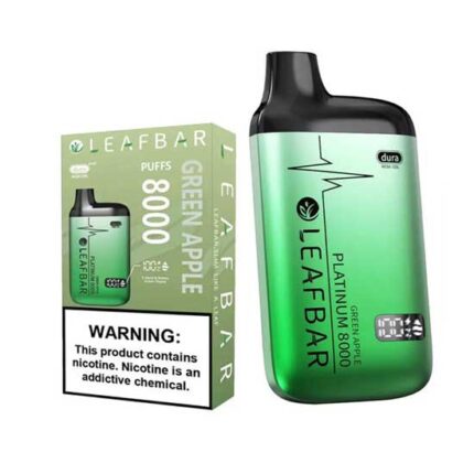 Leafbar Platinum 8000 - Green Apple