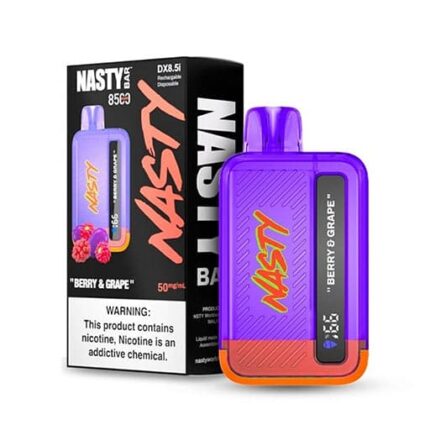 Nasty Bar DX8.5i Disposable Vape - Berry & Grape