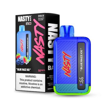 Nasty Bar DX8.5i Disposable Vape - Blue Razz Ice